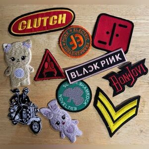 Assorted Embroidered Patches